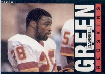 Darrell Green 1985 Topps #181 Sports Card