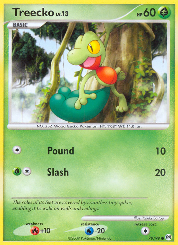 Treecko (79/99) - Arceus Pokémon Card