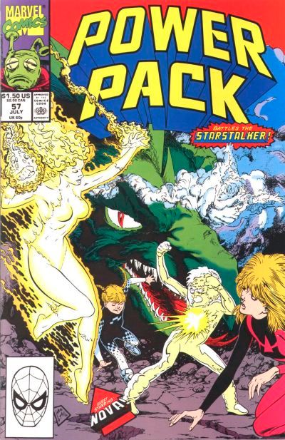 Power Pack #57 Comic