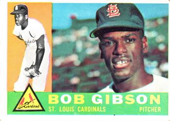 At Auction: Bob Gibson, 1974 Topps #350 Bob Gibson St. Louis Cardinals Baseball  Card