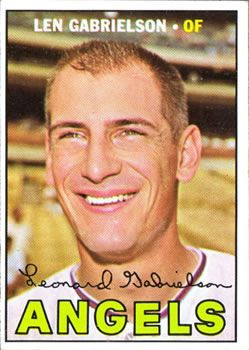 Len Gabrielson 1967 Topps #469 Sports Card
