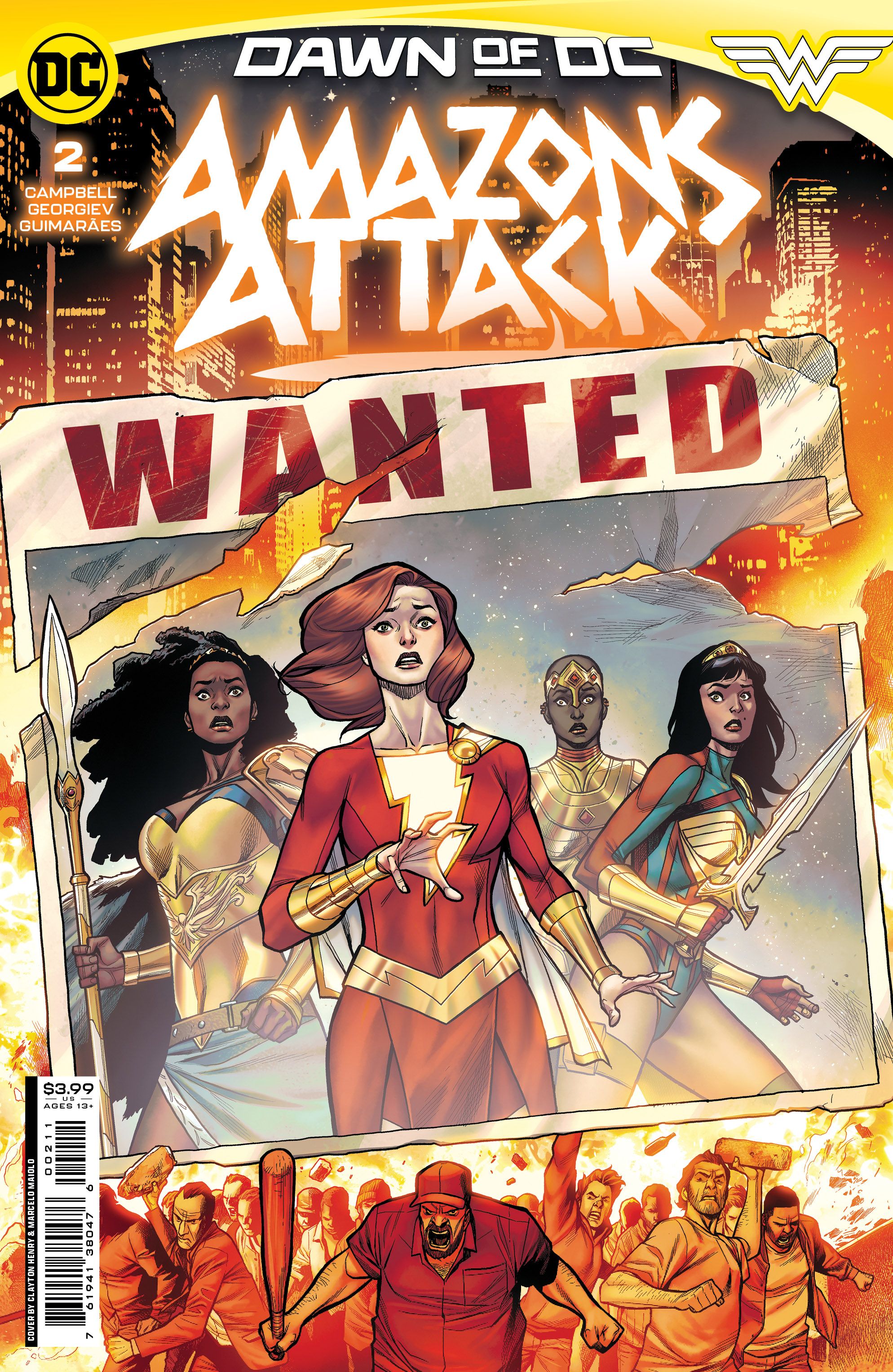 Amazons Attack #2 Comic