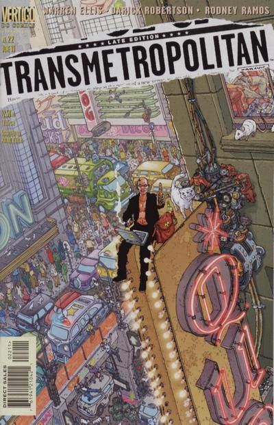 Transmetropolitan #22 Comic