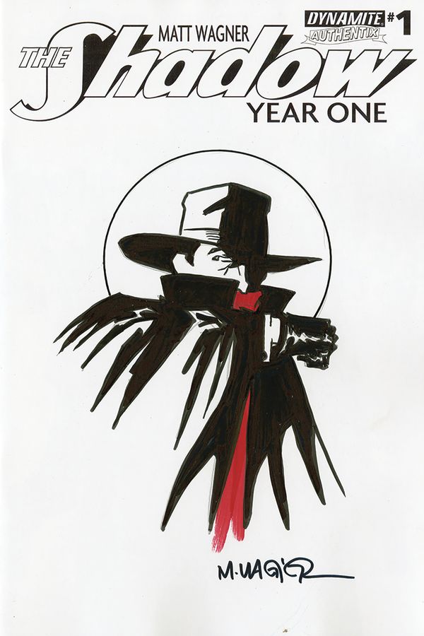Shadow: Year One #1 (Wagner Remarked Cover)
