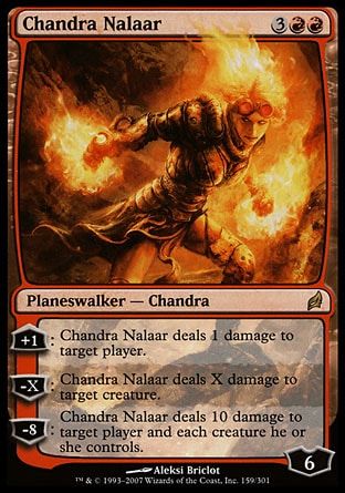 Chandra Nalaar (Lorwyn) Trading Card