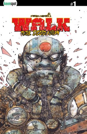 Walk Total Destruction #1 (Cvr D Stefano Cardoselli Metal Variant)