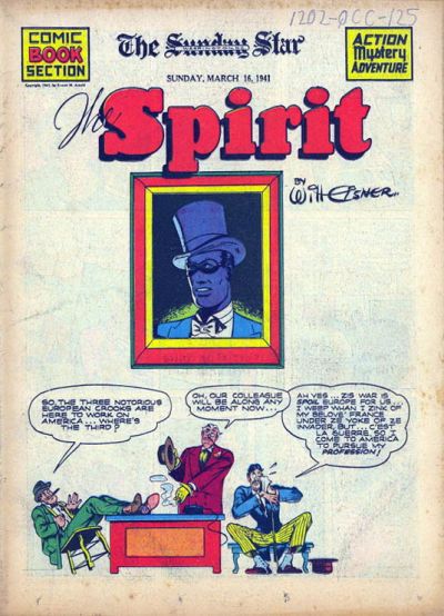 Spirit Section #3/16/1941 Comic