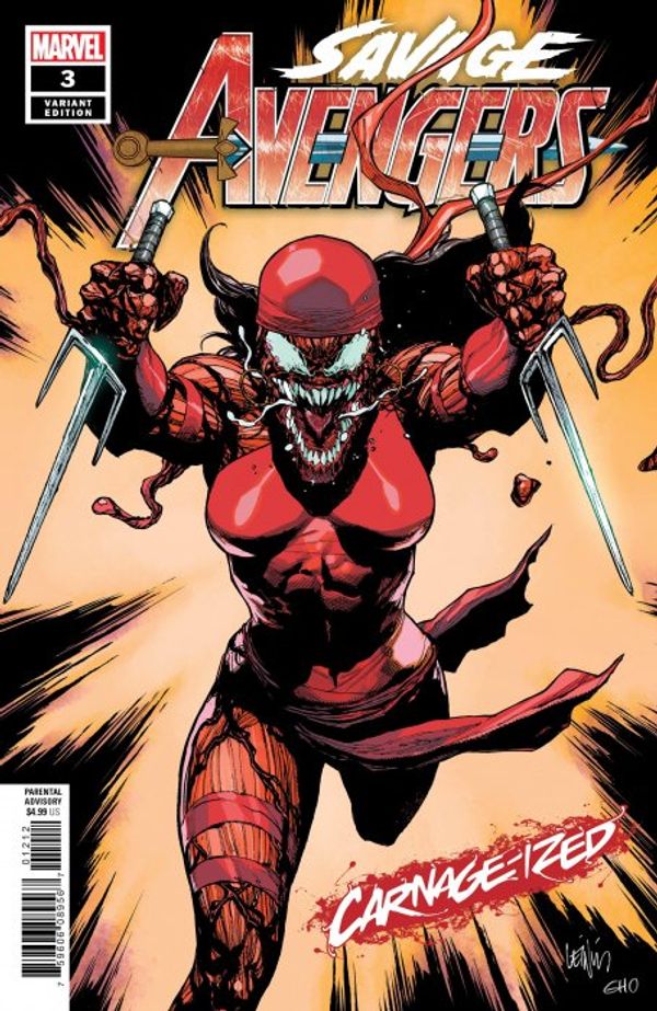 Savage Avengers #3 (Yu Carnage-ized Variant)