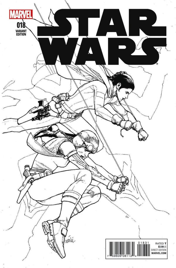 Star Wars #18 (Yu Sketch Variant)