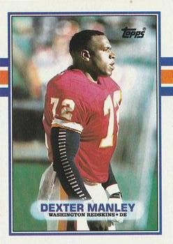Dexter Manley 1989 Topps #262 Sports Card