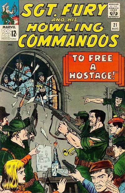 Sgt. Fury And His Howling Commandos #21 Comic