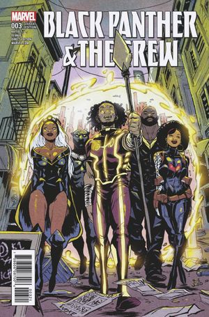 Black Panther and the Crew #3 (Greene Variant)
