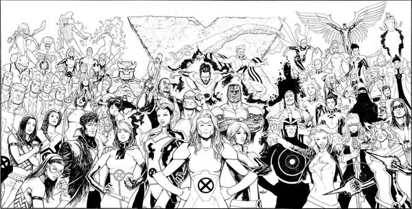 Uncanny X-Men #1 (Marquez Wraparound Gatefold Variant)