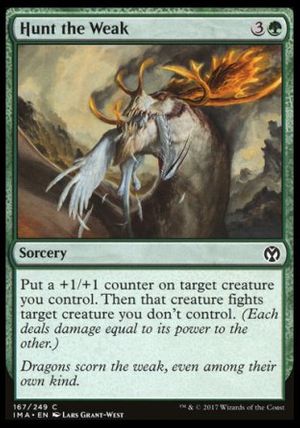 Hunt the Weak (Iconic Masters)