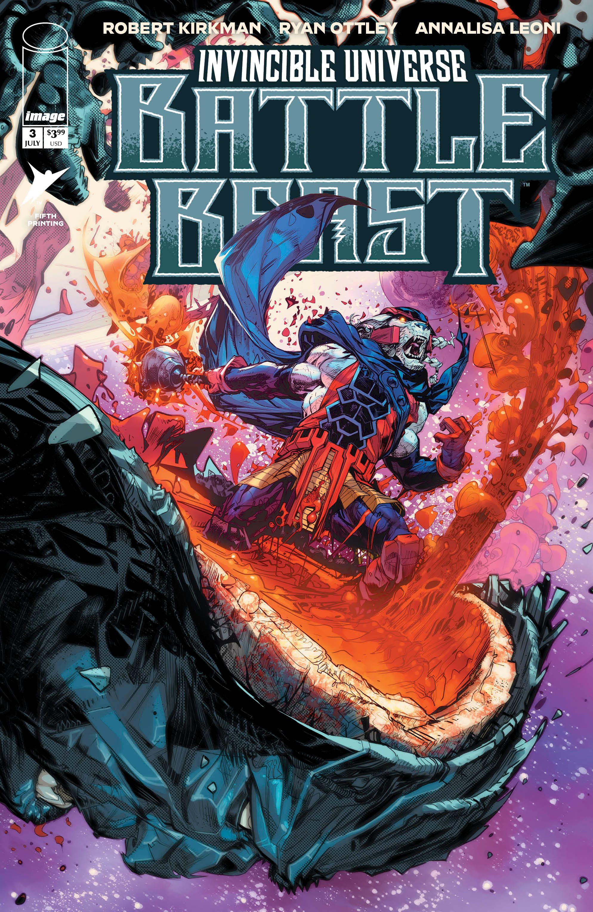 Invincible Universe: Battle Beast #3 (5th Ptg) Comic