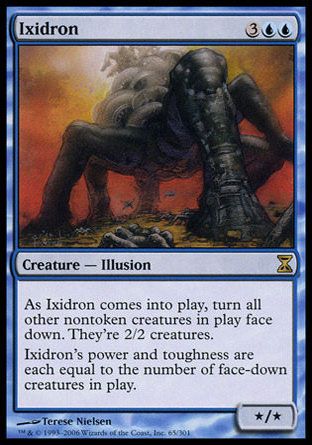 Ixidron (Time Spiral) Trading Card