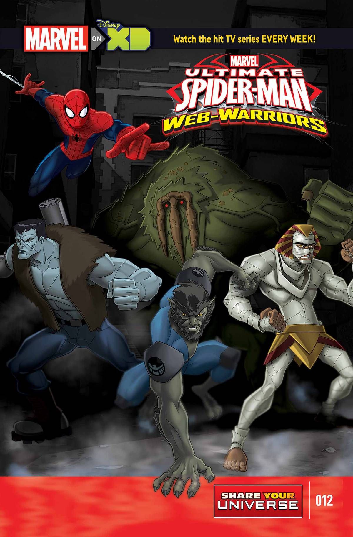 Marvel Universe Ult Spider-man Web Warriors #12 Comic