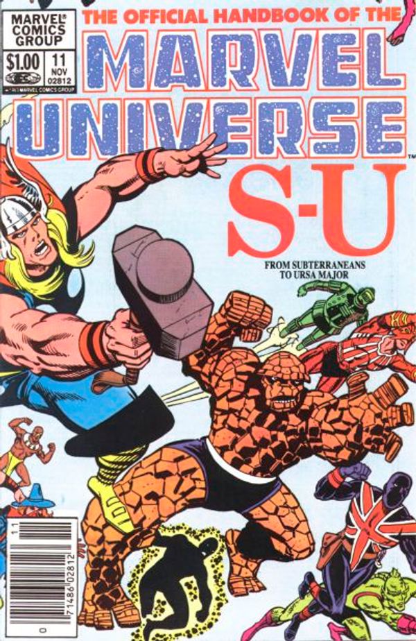 The Official Handbook of the Marvel Universe #11