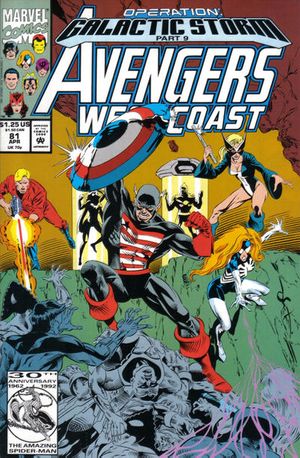 Avengers West Coast #81