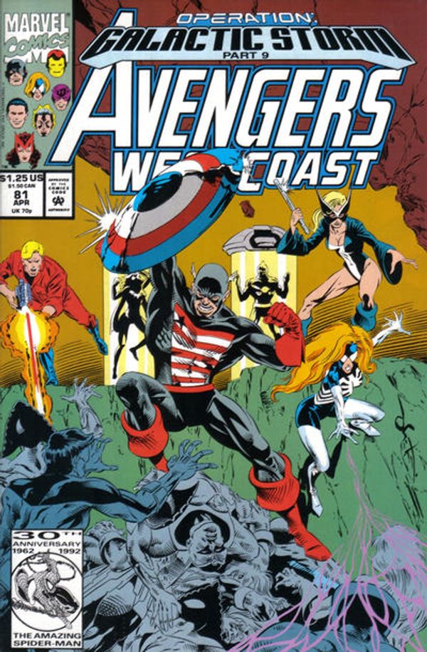 Avengers West Coast #81