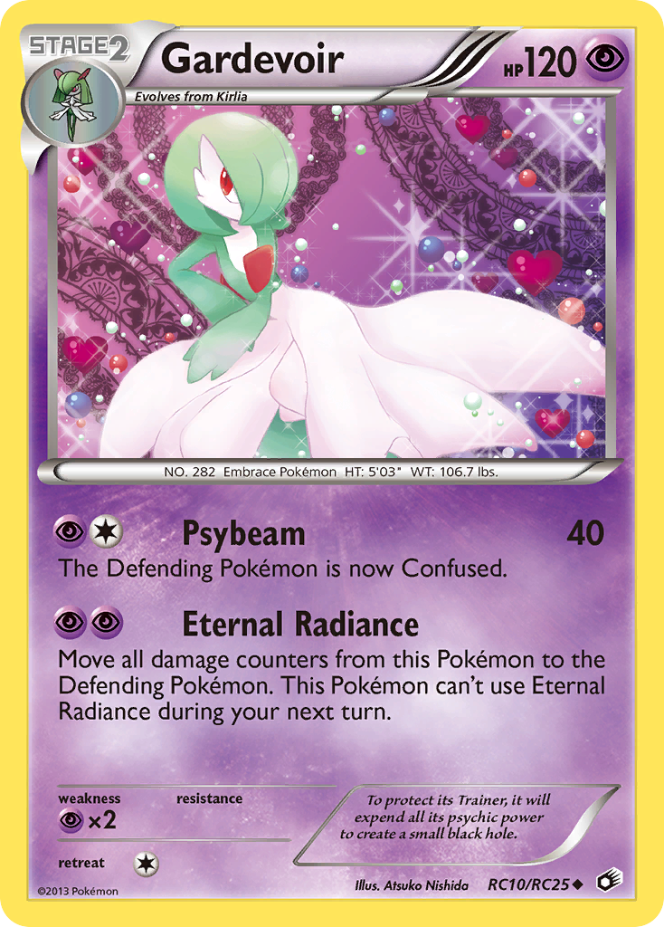 Gardevoir (RC10) - Legendary Treasures Pokémon Card