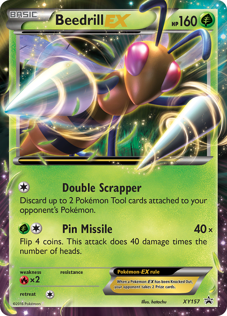 Beedrill EX (XY157) - XY Black Star Promos Pokémon Card