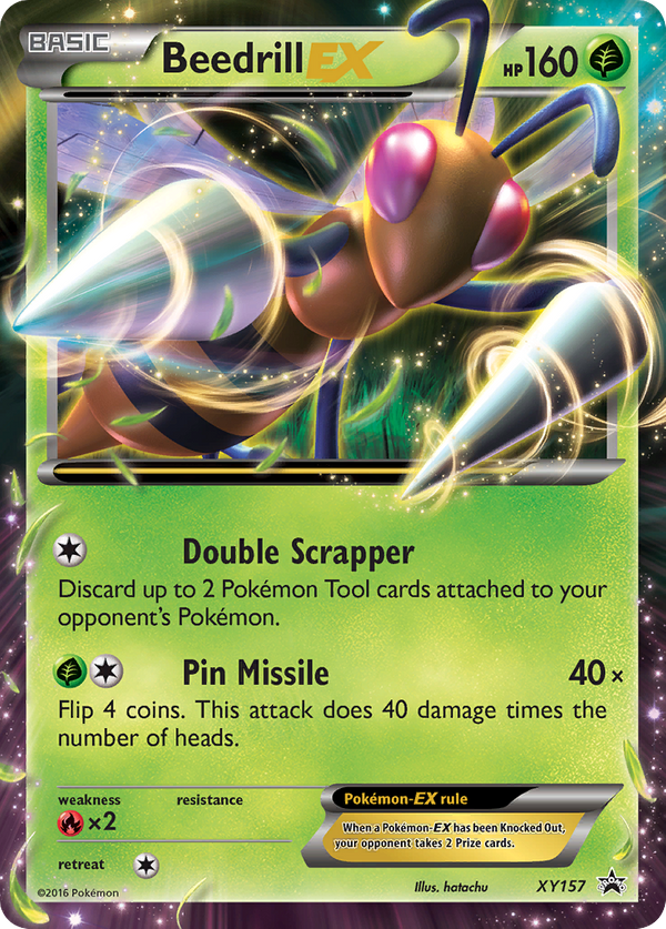 Beedrill EX (XY157) - XY Black Star Promos