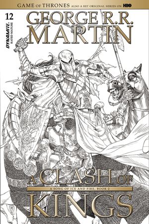 Game of Thrones: A Clash of Kings #12 (Cover C 10 Copy Miller B&w Inc)