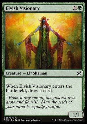 Elvish Visionary (Nissa vs. Ob Nixilis)