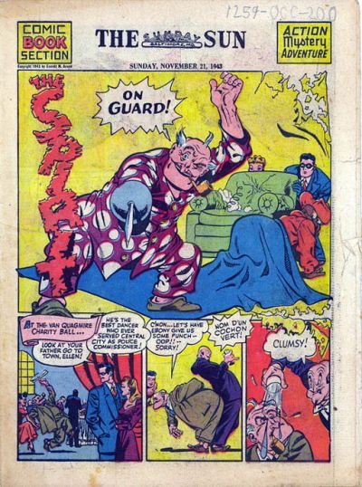 Spirit Section #11/21/1943 Comic