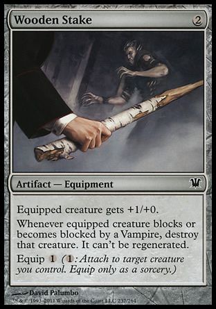 Wooden Stake (Innistrad) Trading Card