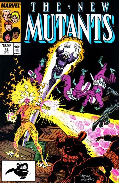 New Mutants #54 Comic
