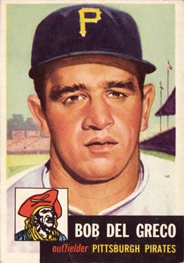 Bob Del Greco 1953 Topps #48 Sports Card
