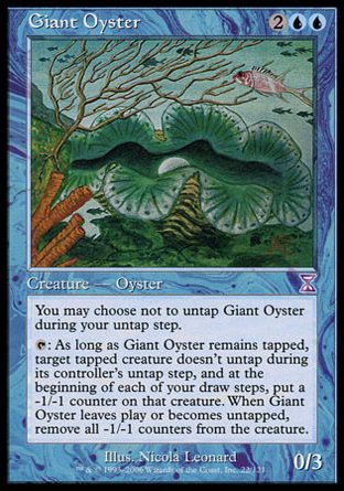 Giant Oyster (Time Spiral) Trading Card