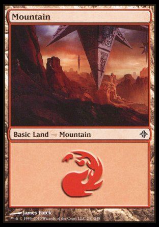 Mountain (Rise of the Eldrazi) Trading Card