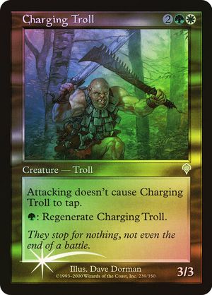 Charging Troll (Invasion - Foil)