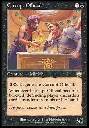 Corrupt Official (Mercadian Masques)