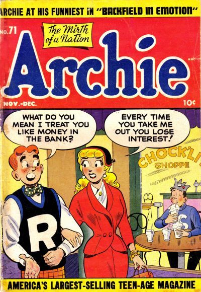 Archie Comics #71 Comic