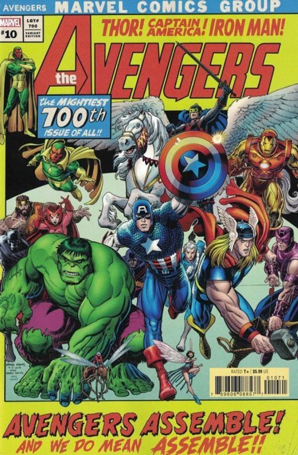 Avengers #10 (Arthur Adams Variant)