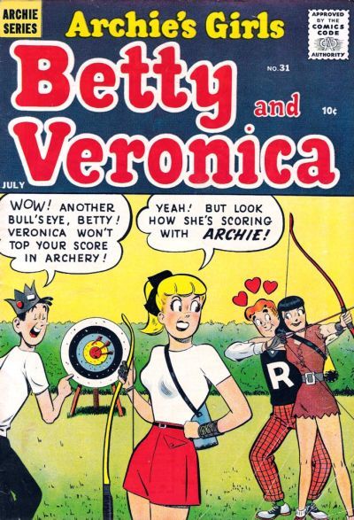Archie's Girls Betty and Veronica #31 Comic