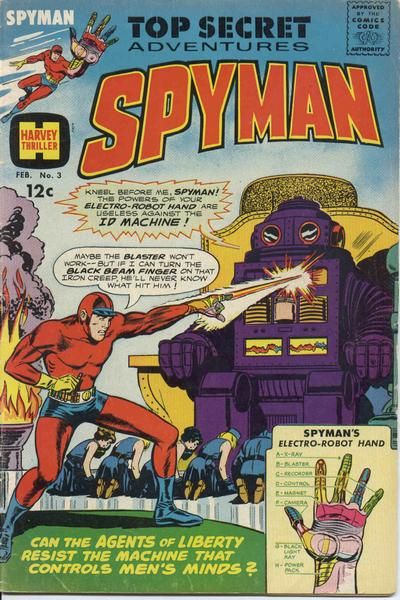 Spyman #3 Comic