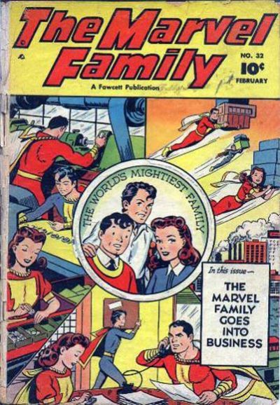 The Marvel Family #32 Comic