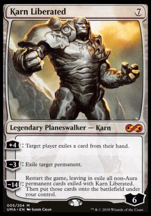 Karn Liberated (Ultimate Masters) Trading Card