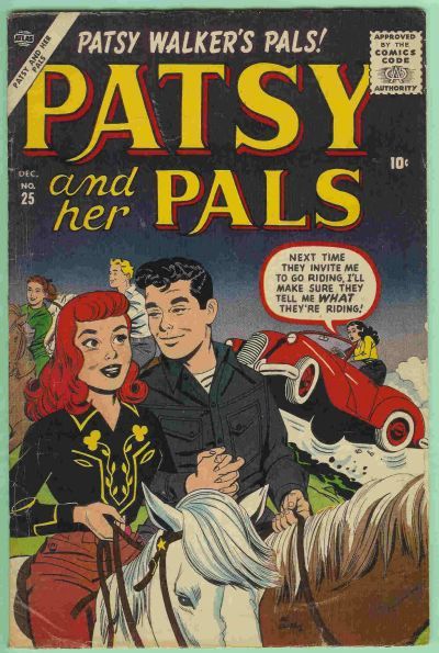 Patsy and Her Pals #25 Comic