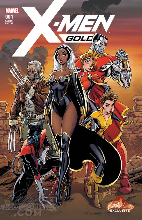X-Men Gold #1 (JScottCampbell.com Edition A)