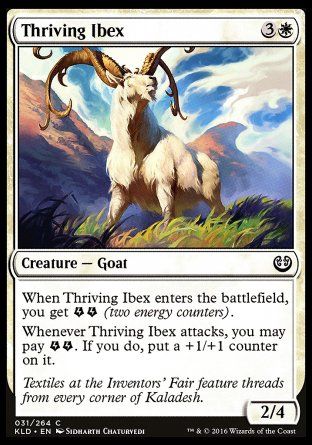 Thriving Ibex (Kaladesh) Trading Card