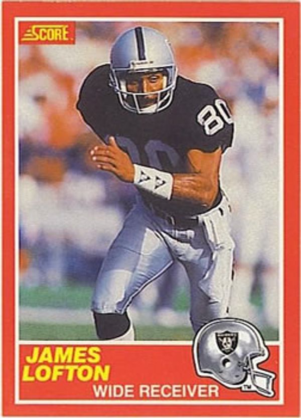 James Lofton 1989 Score #213