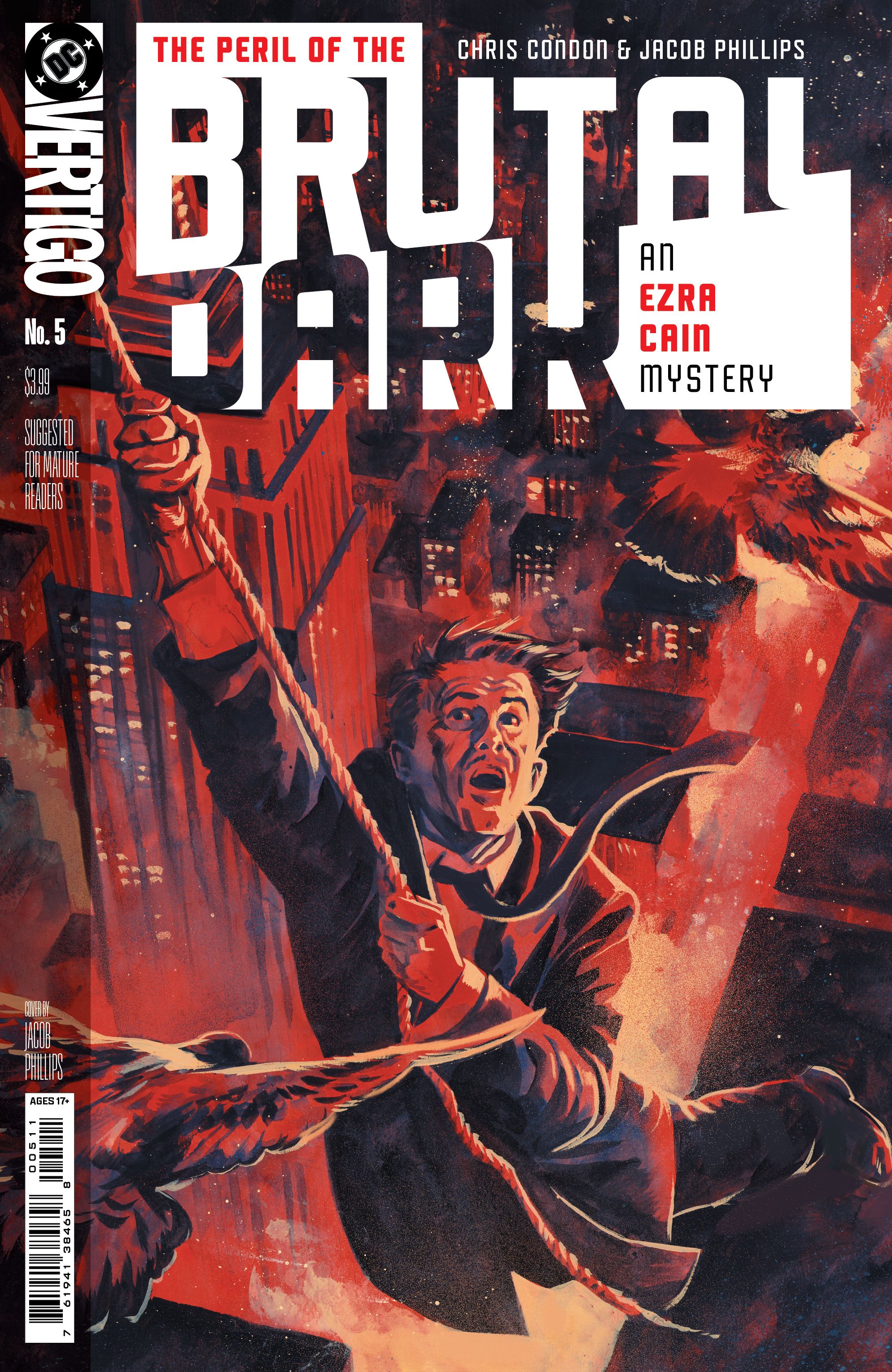 The Peril of the Brutal Dark: An Ezra Cain Mystery #5 Comic