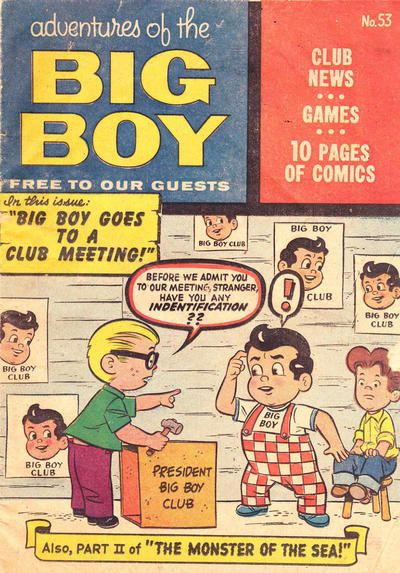 Adventures of Big Boy #53 [West] Comic
