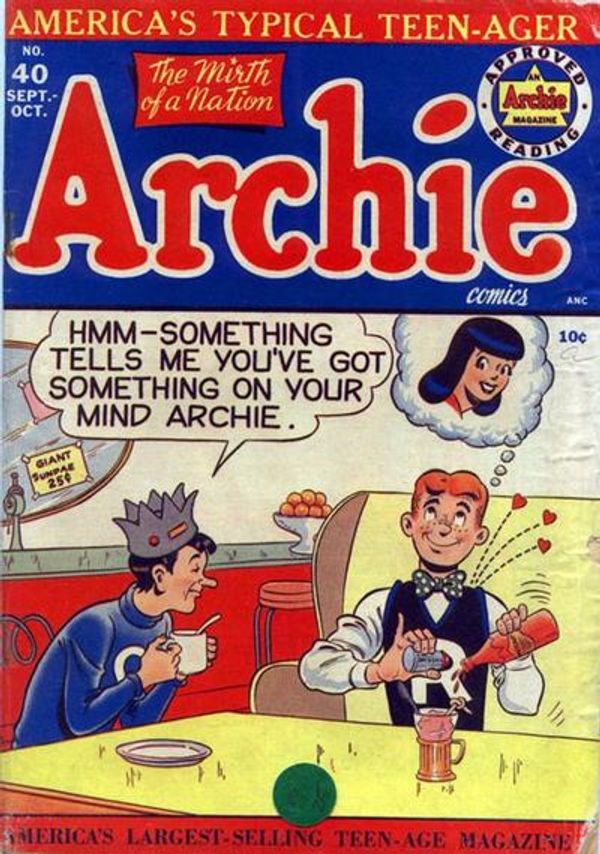 Archie Comics #40
